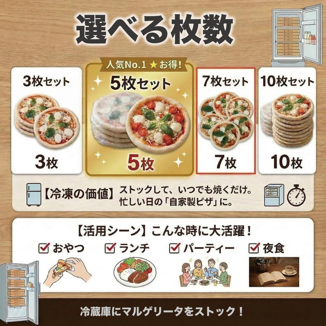 みちのくピザ マルゲリータセット