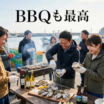 生食用　冷凍殻付生牡蠣